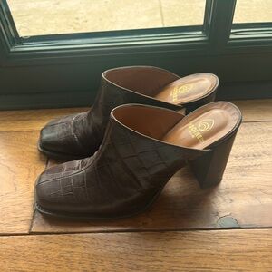 Brother Vellies leather mules / booties